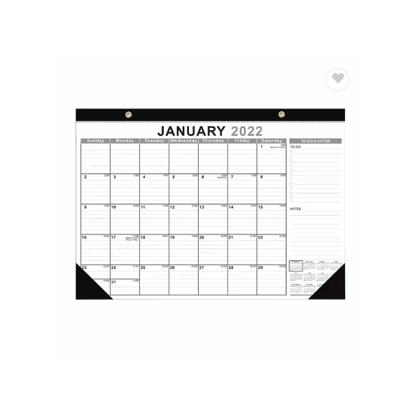 2022 calendar custom Desk calendar wall calendar daily planner / 2