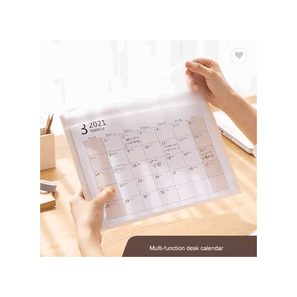 2022 calendar custom Desk calendar wall calendar daily planner / 1