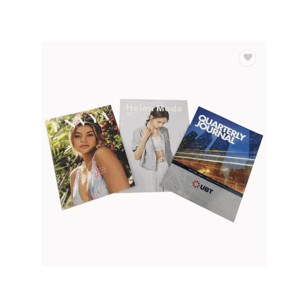 Customize OEM A4 Size Good Quality softcover book magazine printing / 3