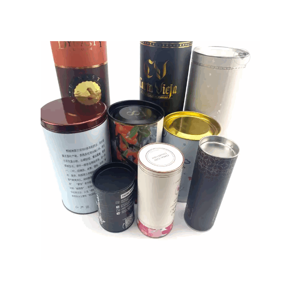 Wholesale Custom Fancy Logo Printed Kraft Paper Tube/Paper Tube Packaging / 2