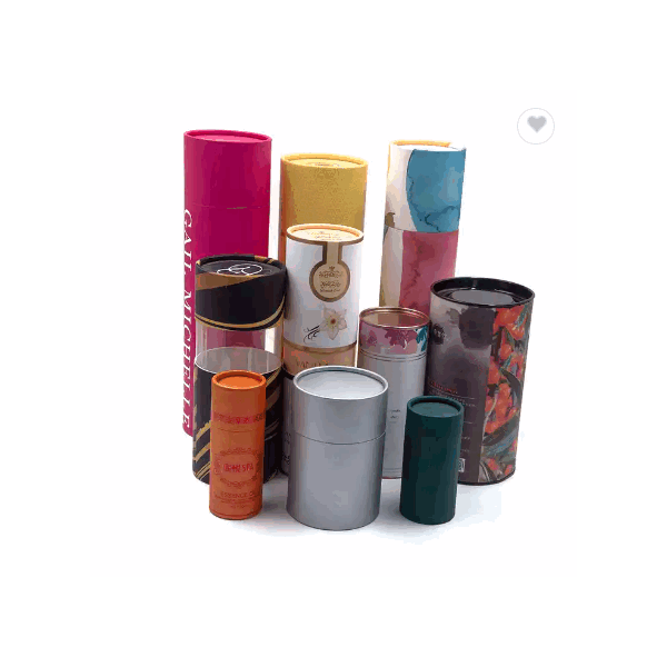 Wholesale Custom Fancy Logo Printed Kraft Paper Tube/Paper Tube Packaging / 6