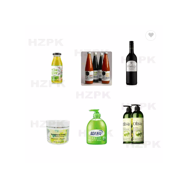 HZPK TRLM-120B transparent adhesive sticker jars cans bottles Tabletop Round Bottle Labeling Machine / 6