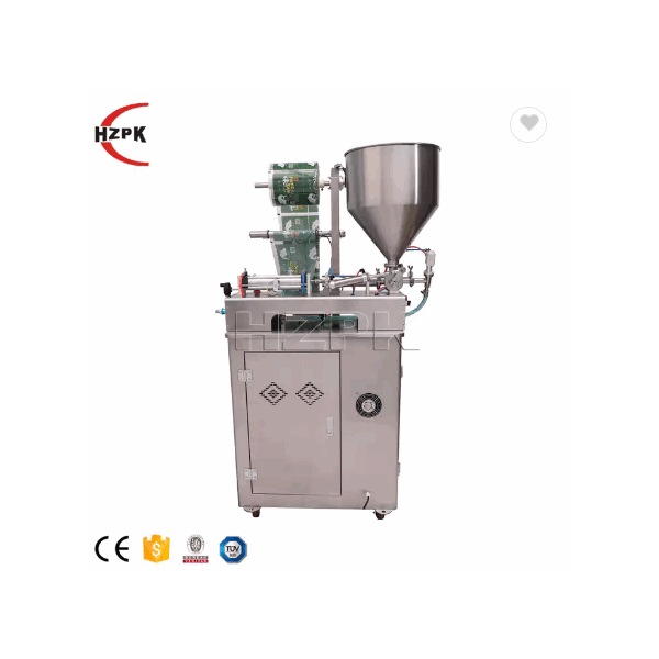 HZPK automatic piston honey cosmetic cream equipment filling multi-function packaging machine small  / 3