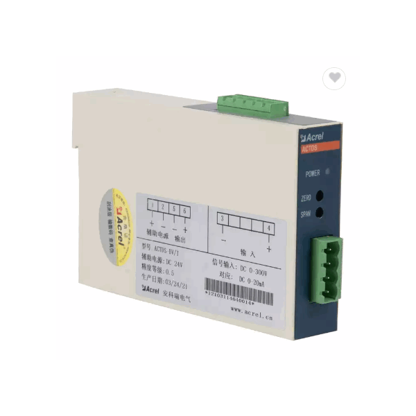 DC hall effect voltage sensor/transducer ACTDS-DV DIN-Rail photoelectric isolation input DC 100V-150 / 6