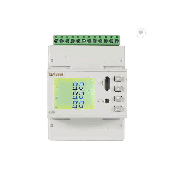 Acrel 220V 400A 4 Circuits AC Three Phase Kwh Meter Come With 12 Split Type CTs measuring kWh kVarh  / 3