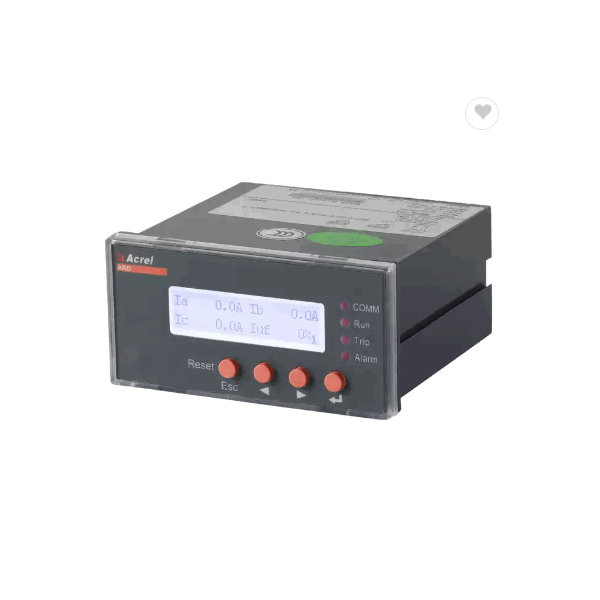 Acrel Low Voltage Smart Motor Protection Meter connect to PLC by RS485 Modbus, ARD2L-25/C, with LCD  / 3