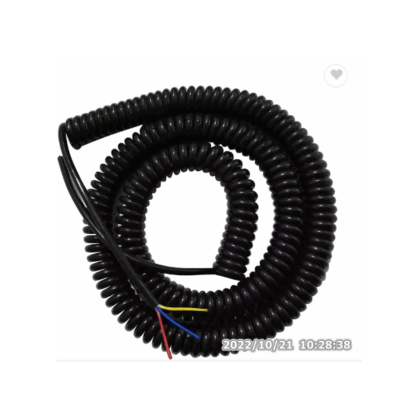 7 core high quality Flexible Spiral Coiled Wire Cable Telephone Spring Copper Bare Cooper Heating St / 2