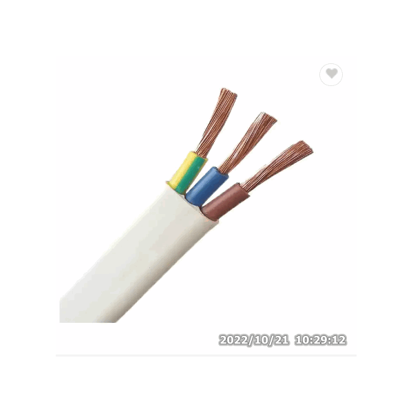 BVV BVVB Flexible Power 2 Core 3 Core 0.75mm 1mm 1.5mm 2.5mm Cable PVC Insulated 70 Degree 300/500V  / 6