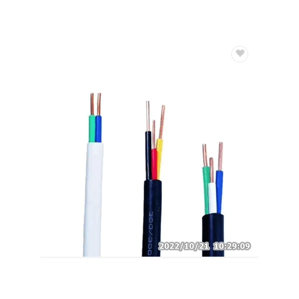 BVV BVVB Flexible Power 2 Core 3 Core 0.75mm 1mm 1.5mm 2.5mm Cable PVC Insulated 70 Degree 300/500V  / 3