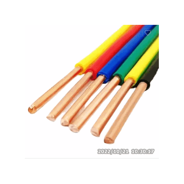 High Temperature PTFE Insulation AC Power Strand Solid Tinned Copper Hook Up OEM Electric TEF Wires / 5