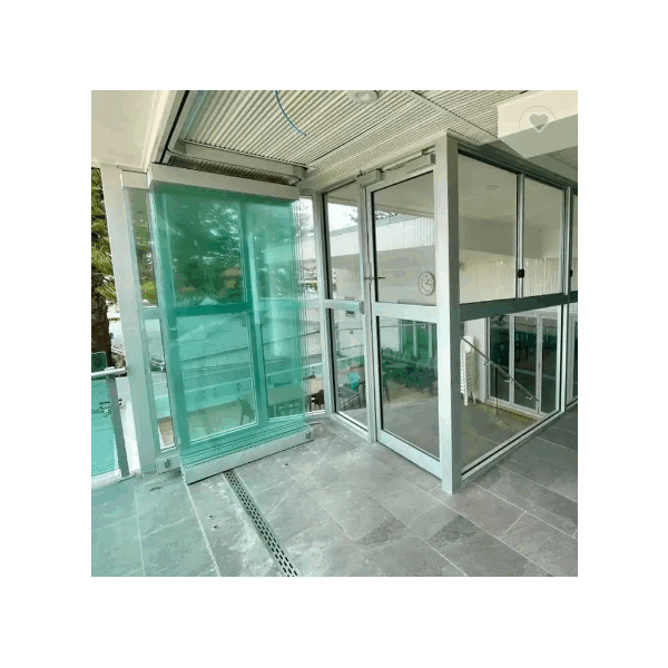 Accordion bi folding doors accessories terrace frameless sliding patio door fold partition wall sunr / 1