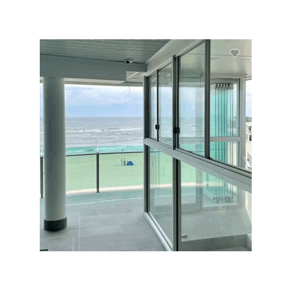 Accordion bi folding doors accessories terrace frameless sliding patio door fold partition wall sunr / 3