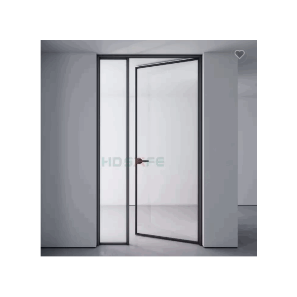 HDSAFE Easy Install Hotel Toilet Bathroom Glass Door Price Aluminum Security House Casement Glass Ki / 5