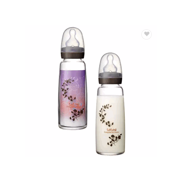 Japan Silicone Nipple Heat-resisting Breastfeeding PPSU Wide Mouth Glass Milk Baby Bottle / 5