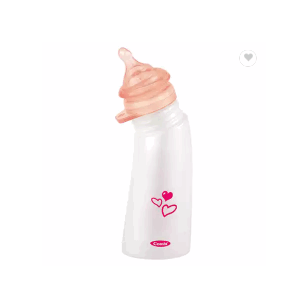 Japan Silicone Nipple Heat-resisting Breastfeeding PPSU Wide Mouth Glass Milk Baby Bottle / 6