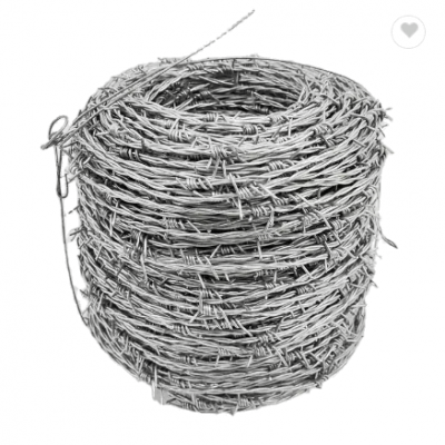 high quality security double twisted barbed wire farm fence per roll