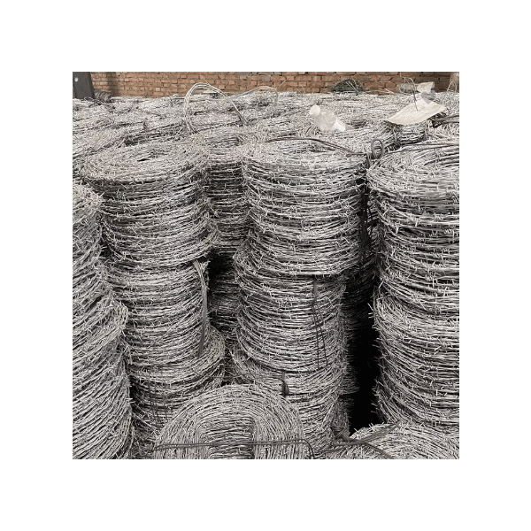 hot galvanized stainless steel barbed wire and Prison anti-theft barbed wire / 6