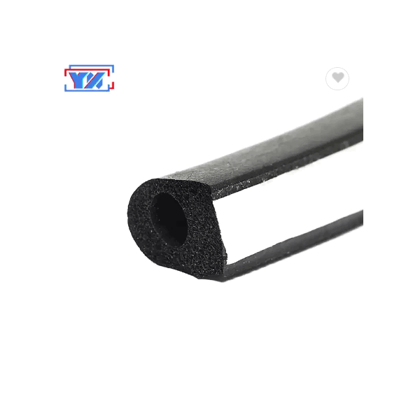 frame edge sealing epdm flat foam rubber trim seal strip / 3