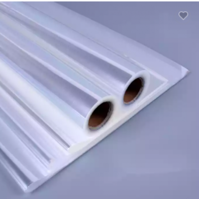 54cm*54cm 36mic Clear Cellophane Paper Sheet Glassine Cling Film Gift Wrapping Paper for Packing Gif