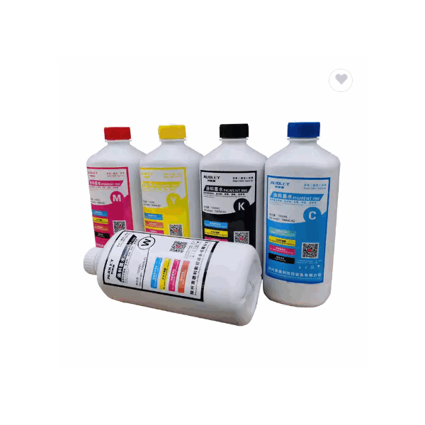 60CM DTF PRINTER A3 DTF INK FIVE COLOR CMYKW PIGMENT INK FOR GARMENT TSHIRTS PRINTING / 1