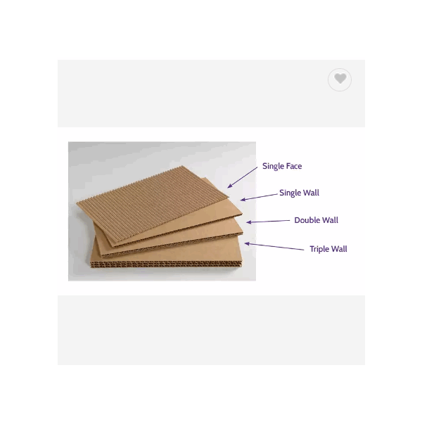 Customized White Corrugated Carton Box Packaging Cardboard Paper Box / 4