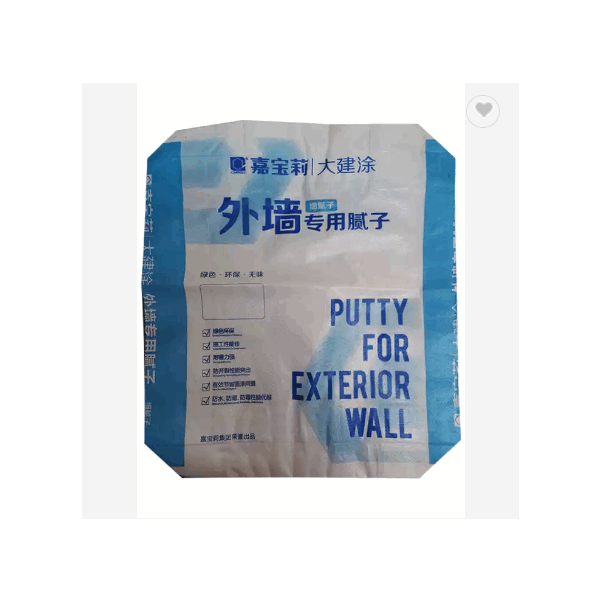 Factory price 25kg 50kg of waterproof moisture-proof putty powder bag pp valve pocket plastic packag / 6