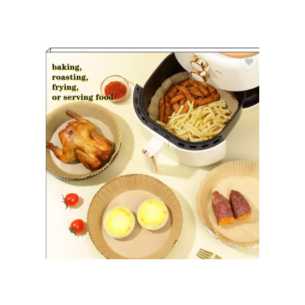 Amazon hot non-stick silicone oil parcherment paper airfryer basket liners / 2