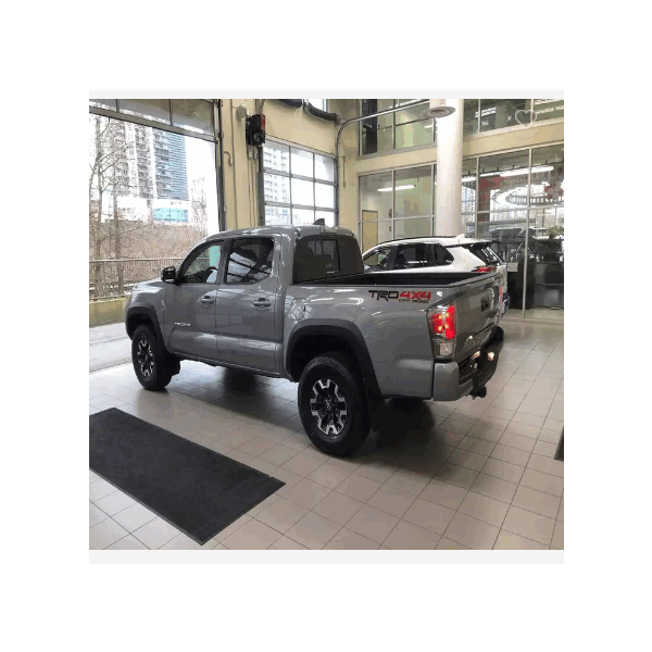 2021 2020 Used Cement Grey Tacoma TRD Off Road Premium w/ Black Leather Interior / 3