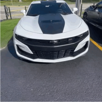 Used Car 2020 V8 Chevrolet Camaro SS White Color 10,399 miles Available for sale