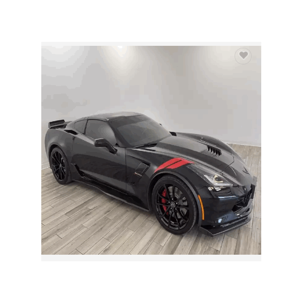 Fairly Used Black 2019 Chevrolet Corvette Grand Sport 2LT / 3