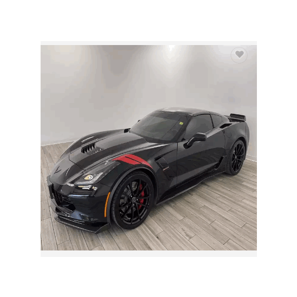 Fairly Used Black 2019 Chevrolet Corvette Grand Sport 2LT / 4