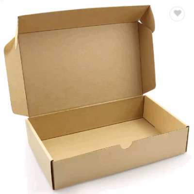 Custom printed shipping boxes pack underwear kraft corrugated board recycled materials low MOQ custo