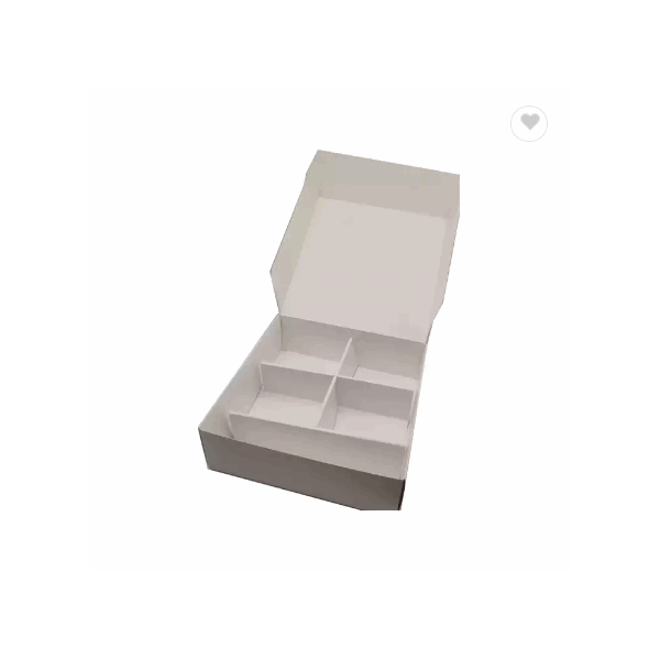 Custom Disposable Biodegradable Food Grade Paper Sushi Takeaway Takeout Box With Divider Japanese Su / 3