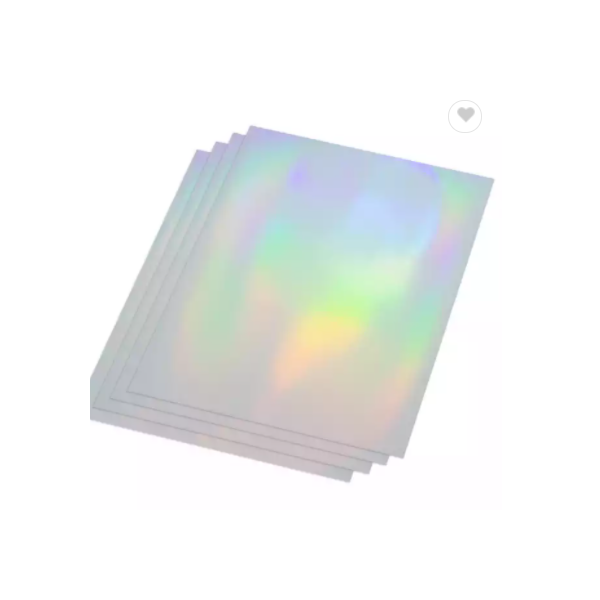 Holographic laser transparent rainbow waterproof quick-drying inkjet self-adhesive printing paper / 3