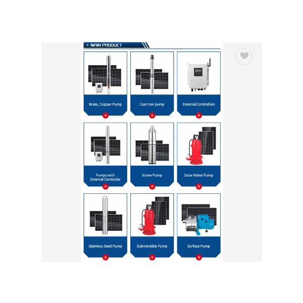 3inch solar powered pumps / 6
