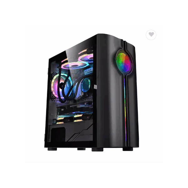 atx carbon fiber front panel gabinete gamer cooler master deluxe RGB cpu cabinet tower gaming box Ca / 3