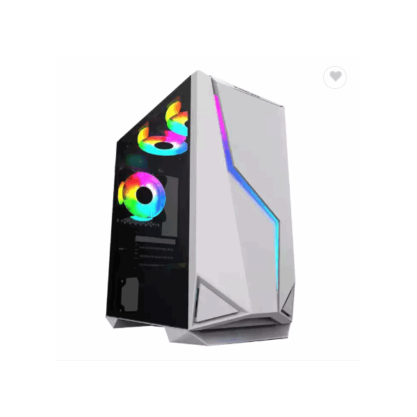 bulk carbon fiber front panel with power supply cooler deluxe RGB manufacturing gaming case for pc / 3