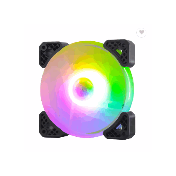 PC Cooler Computer Case Cooling Fans for Gaming Case Cooler Fans Double Ring ARGB Fans 120mm 12v 3pi / 2