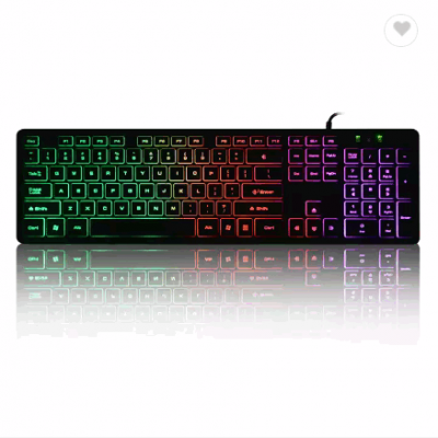 V2 Manipulator Feel Gaming Keyboard Desktop Computer Notebook Wired Luminous Electric Keyboard