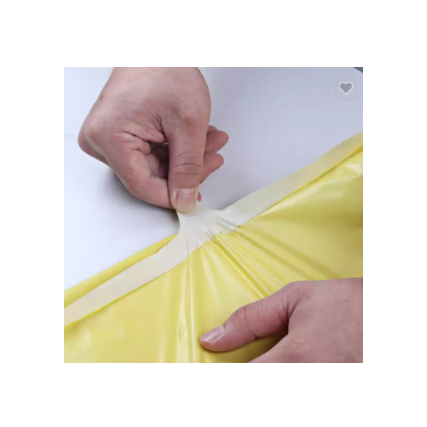 Low MOQ yellow poly mailers mailing bags custom Christmas envelopes courier postal shipping plastic  / 3