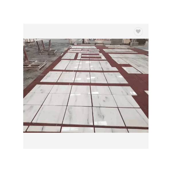 Hot Selling 600x600 Marble Sheet White Floor Tile Marble Wall Panel for Bathroom Decorative / 2