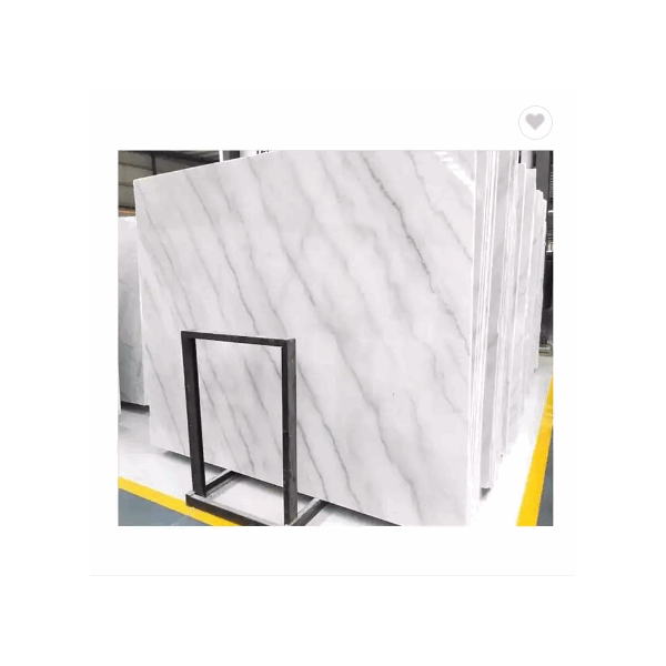 Hot Selling 600x600 Marble Sheet White Floor Tile Marble Wall Panel for Bathroom Decorative / 1