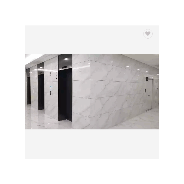 Hot Selling 600x600 Marble Sheet White Floor Tile Marble Wall Panel for Bathroom Decorative / 5