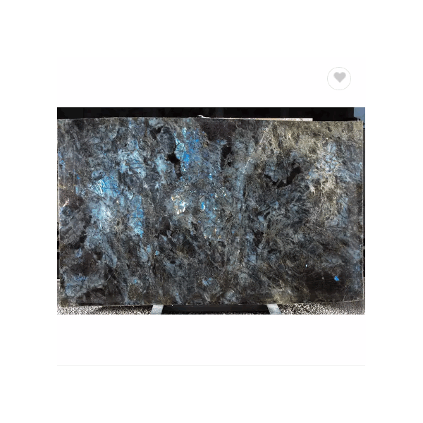 Luxury Natural Labradorite Blue Granite Slabs For Kitchen Countertops / 2