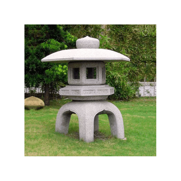 Outdoor Garden Natural Granite Lantern Decoration Granite Stone Lanterns / 3