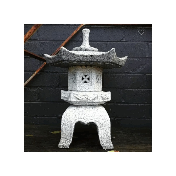 Outdoor Garden Natural Granite Lantern Decoration Granite Stone Lanterns / 4