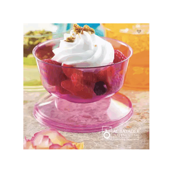 Al Bayader Plastic mousse dessert cups / 3