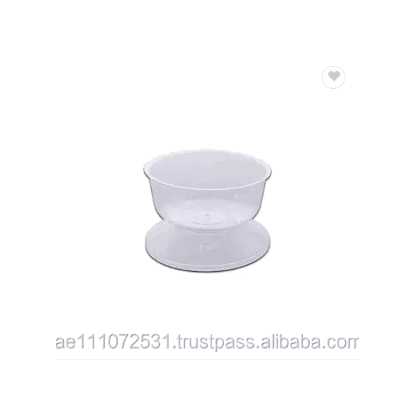 Al Bayader Plastic mousse dessert cups / 6