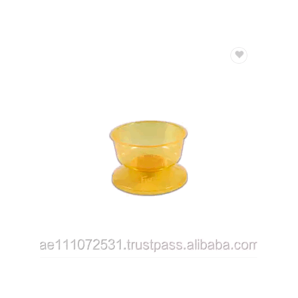 Al Bayader Plastic mousse dessert cups / 4