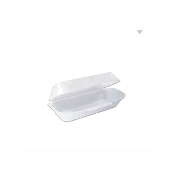 Al Bayader Foam Container With Hinged Lid, Carryout Food Disposable Snack Containers / 3